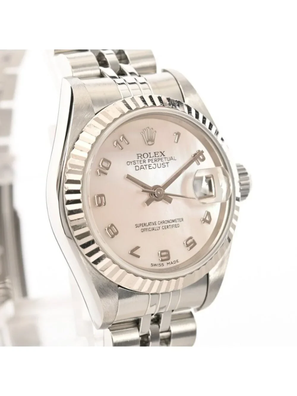 Rolex Watch Datejust White Gold